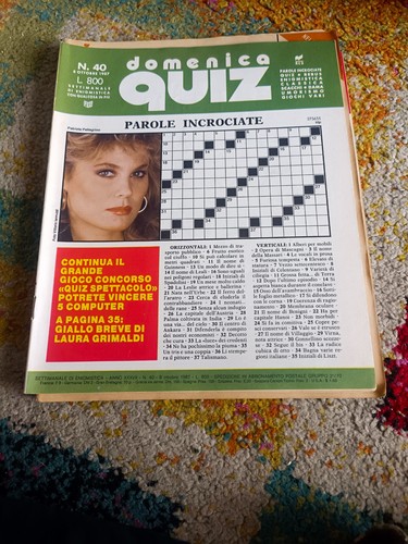 Domenica quiz 1987 - domenica,