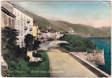 CANNOBIO - VERBANIA - LUNGOLAGO - VIAGG. 1960 -20078-