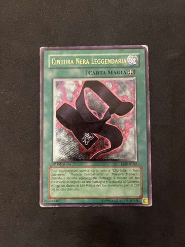 Carta cintura nera - yu, oh