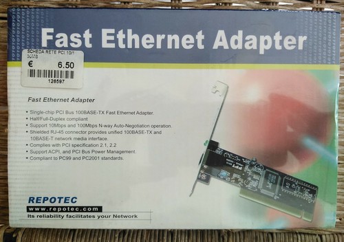Scheda ethernet repotec fast - scheda,