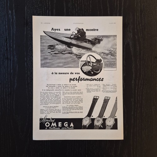 1939 omega original ad - omega,