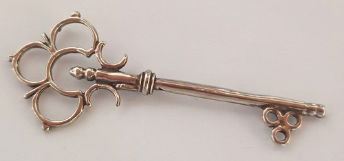 Argento 800 miniatura chiave - 800, miniatura,