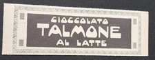 Pubblicità d'epoca Cioccolato