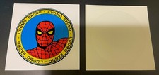 UOMO RAGNO SPIDERMAN ADESIVO gadget IL CLUB DEI SUPEREROI CORNO perfetto