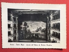 Cartolina - Parma - Teatro Regio - Sipario del Pittore G. Battista Borghesi 1950