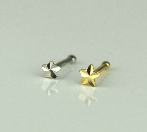 Borchia piercing naso stella