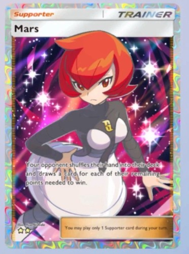 Mars full art pokemon - mars, tcg