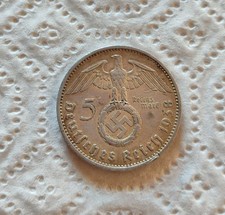 MONETA GERMANIA DEUTSCHES REICH 5 MARCHI  Ag. 1938  qSPL come da foto
