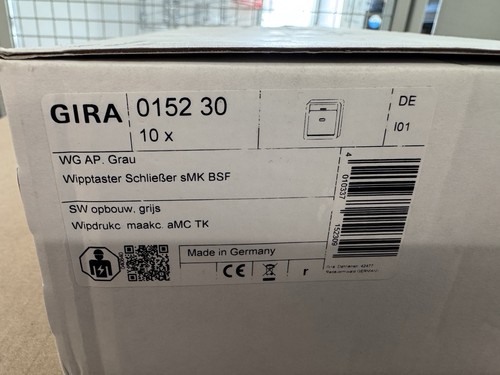 Gira 015230 grigio 10x - grigio,