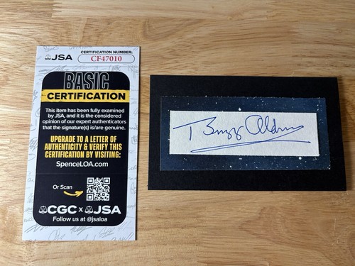 Autografo buzz aldrin - buzz, jsa