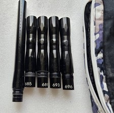 MacDev Matchstik kit canna paintball •5pz OG clone droide nero lucido fiammifero