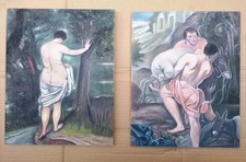 2 dipinti, copie da opere