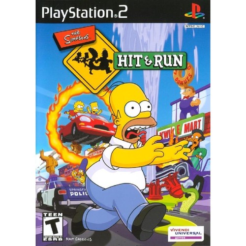 Jeu ps2 the - jeu, simpson