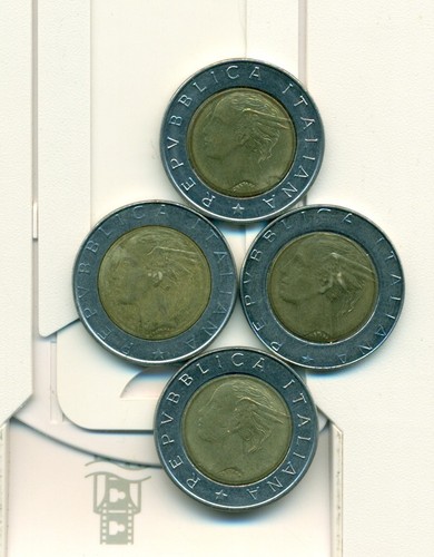 Metal 500 lire - bi-metal,