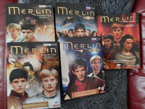 Merlin bbc series - series, box