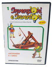 INVENZIONI E INVENTORI - 1 - ARCHIMEDE E I GRECI - BARILLÉ - DeAGOSTINI - DVD