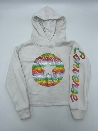 Felpa con cappuccio converse - con,