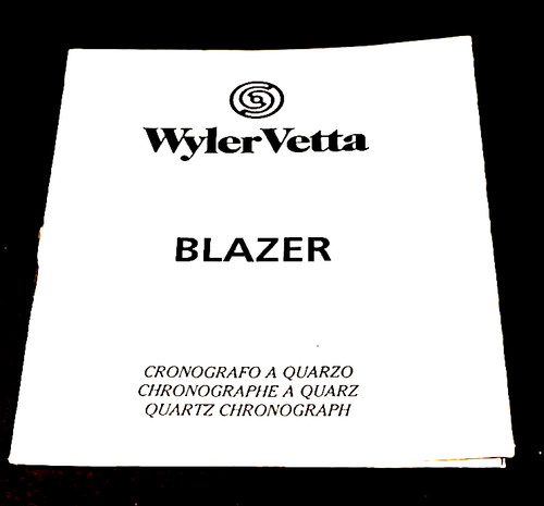 Wyler vetta manuale - wyler,