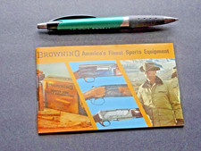 1972 Browning Shotguns Rifles