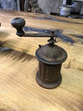 Vecchio Macinacaffé macinino macina caffé Cilindrico   Marca Tre Spade