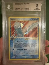 Pokemon BGS 8 Mew Gold Star #101 Holo Ex Dragon Frontiers 2006 English
