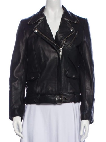 Giacca moto morbida - , burrosa