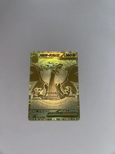 Mega charizard gold mur - charizard,