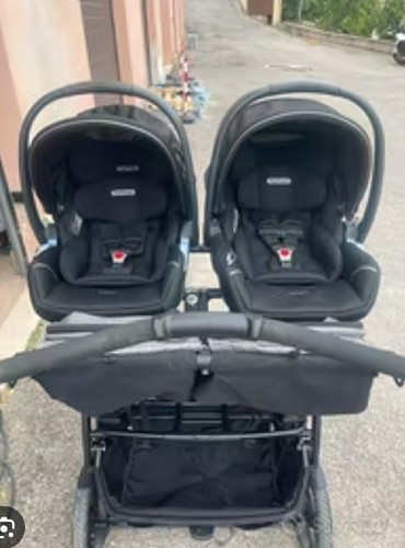 Passeggino gemellare peg - passeggino,