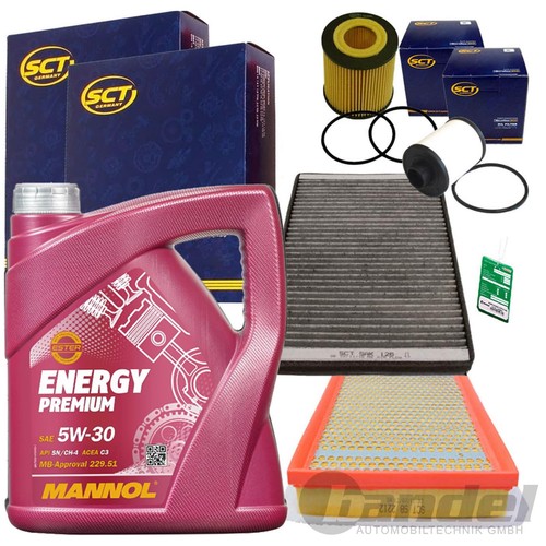 Kit filtri olio motore 5l - filtri,