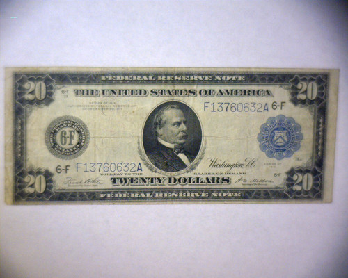 Banconota dollari 1914 - 20,