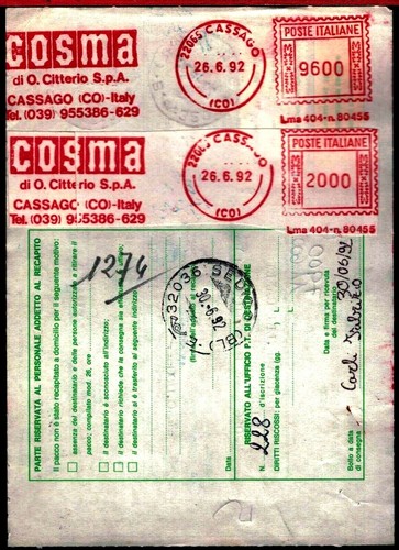 1274 affrancatura meccanica - 1274,