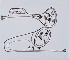 Salvatore Marchese - Disegno originale firmato