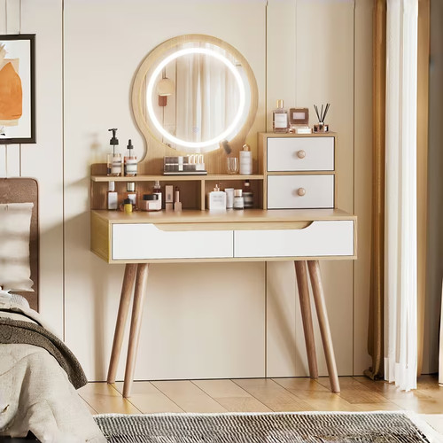 Modern dressing makeup vanity - modern,