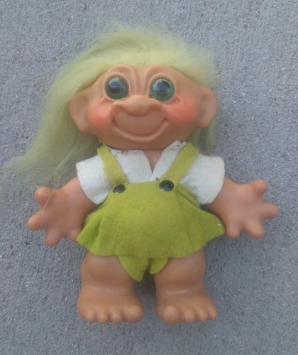Bambola troll vintage - , thomas