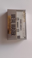 Sony Metal Master 90 2x45min Type IV Audio Cassette New Sealed