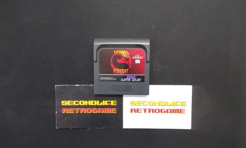 Sega game gear mortal - gear, kombat