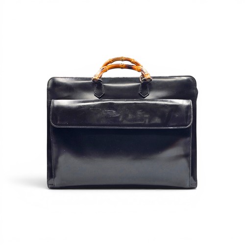 Gucci valigetta vintage bambù