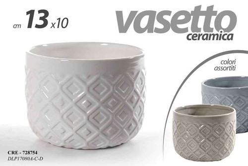 Vaso ceramica fiori - vaso,