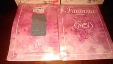 STOCK LOTTO 18 PAIA COLLANT FANTASIA "LUISA MEV" MICRORETE VARIE TAGLIE E COLORI