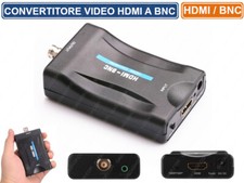 CONVERTITORE VIDEO DA HDMI A BNC PER SISTEMI DI VIDEOSORVEGLIANZA CCTV PAL /NTSC
