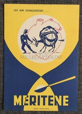 MERITENE FARBER - Cartoncino Pubblicitario, Per Non Sovraccaricare il Cuore