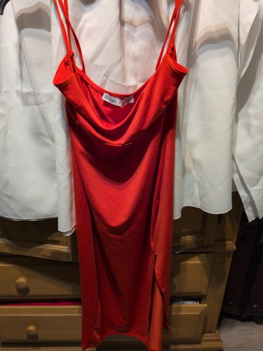 Bershka sexy vestito rosso - bershka,