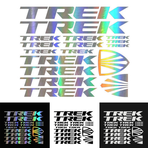 Trek vinyl mtb bike stickers - trek,
