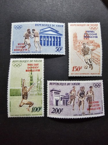 Timbro niger giochi olimpici - niger,