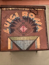 LUIGI ROSSA SCATOLA LATTA SCATOLA DI LATTA VERCELLI SERIE ELEFANTE ANTICA