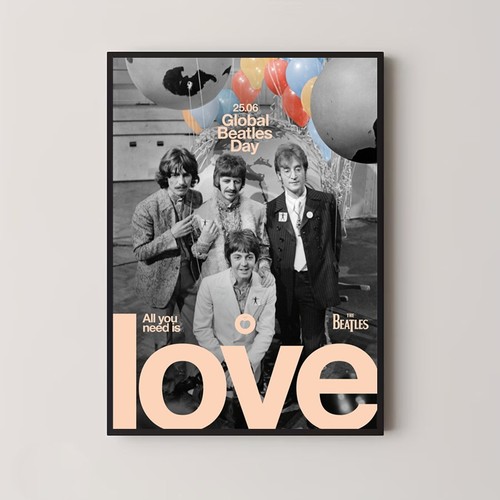 Poster the beatles - beatles, global