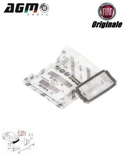 Fanale luce targa bilaterale - targa,