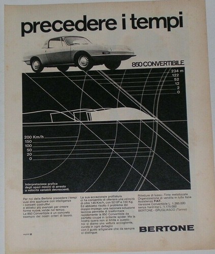 Advert pubblicità 1967 - pubblicità,