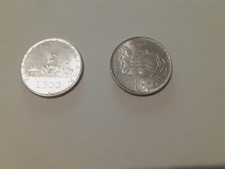 Coppia Monete 500 lire in