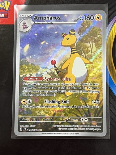 Ampharos 090 086 illustration - 090/086,